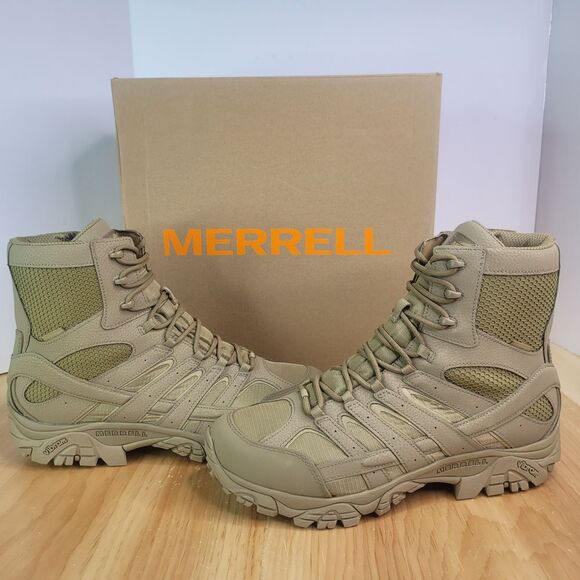Merrell | Shoes | Merrell Mens J5841 Moab Side Zip Soft Toe Waterproof ...